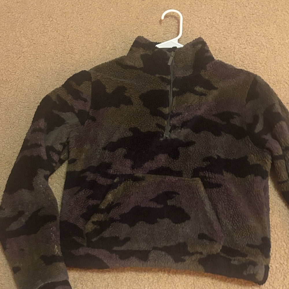 Camouflage Fleece Jacket